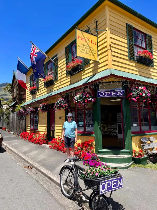 Traditional buildiing in Akaroa.