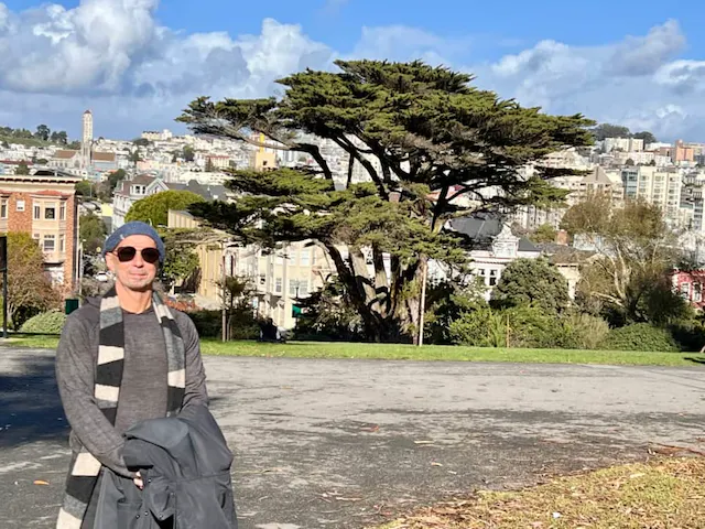 Johnny in Alamo Square