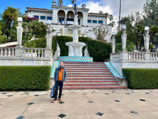 Visit to Hearst Castle in our way to Los Angeles.